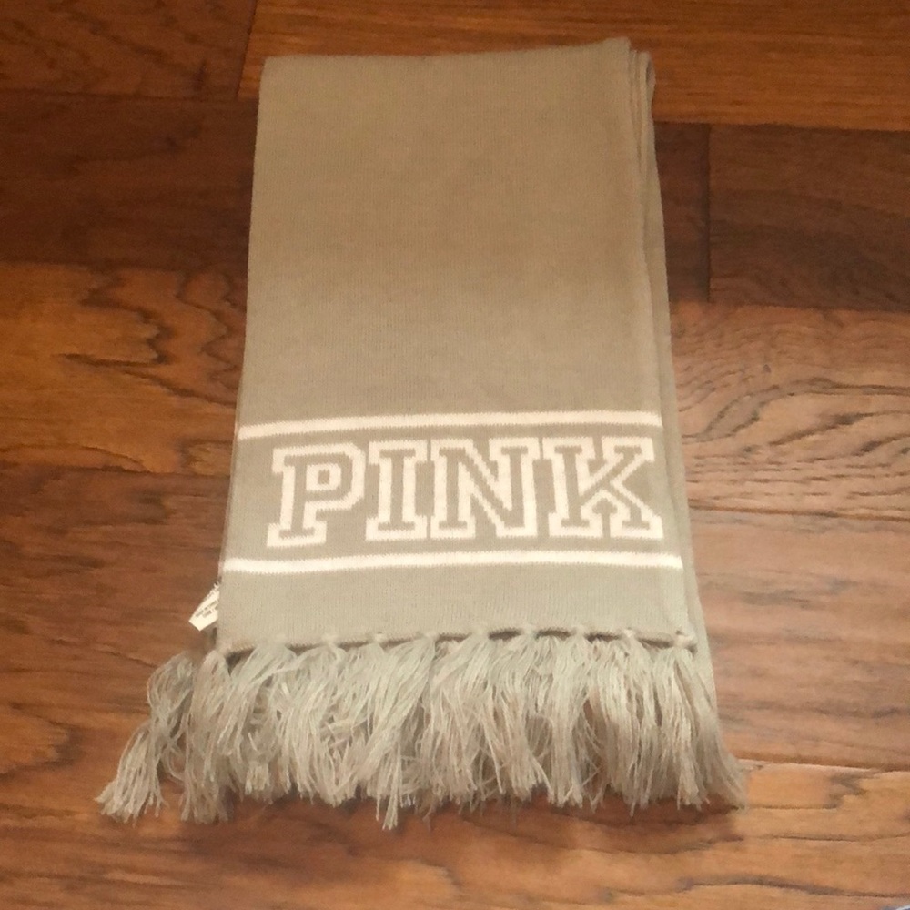 PINK Victoria’s Secret Scarf with Fringe detail
